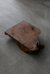 小さな木台　無垢材　Japanese 　Primitive Wood