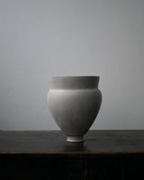 花器　オブジェ　月肌　soil gray / Akari Sato