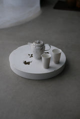 N様専用　白磁　グレージュ　slim 聞香杯　/ Takahiro Yahagi