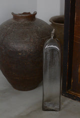 Bottle People 佇む人　glass object  gray　光井威善 / Takeyoshi Mistui