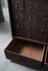 薬箪笥　/大型配送/  Japanese Antiques