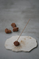 原土　香立て　/  Kanako Yoshida