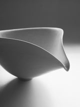 片口　横型 M　 Bone White 半磁器　/  Kanako Yoshida