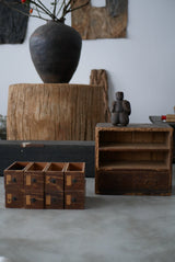 江戸時代　小さな薬箪笥　/  Japanese Antiques