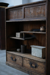 茶箪笥　Tansu for tea 時代箪笥　/大型配送/  Japanese Antiques