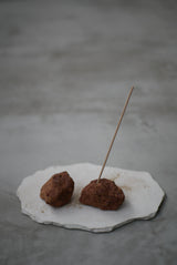 原土　香立て　/  Kanako Yoshida