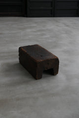 木　刳抜　少数民族　小椅子　小　/  Asian Antique　Primitive Wooden  Stool