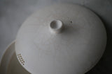 茶漉し蓋碗　Bone White 半磁器　日本茶　中国茶　/  Kanako Yoshida