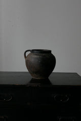 ウクライナ炭化壺  /  Japanese Antiques