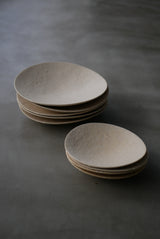 中皿　15cm  石肌　/ Akari Sato