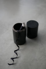 小箱　蓋物　黒肌　/ Akari Sato