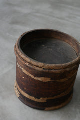 苧桶　おぼけ　木/  Japanese Antique