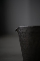 銀彩　片口 L 茶海　陶器　/ Yaku Murakami  村上躍
