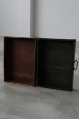 黒漆　小引出し　小箪笥　江戸時代　/  Japanese Antique　Urushi Drawer , Chest