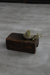 木　刳抜　少数民族　小椅子　小　/  Asian Antique　Primitive Wooden  Stool