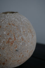 Moon Jar  満月壺　/ Testuya Hioki    Japanese  soil   Art 花器