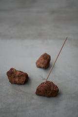 原土　香立て　/  Kanako Yoshida