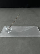 flow stone incense holder / shisui