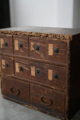 江戸時代　小さな薬箪笥　/  Japanese Antiques