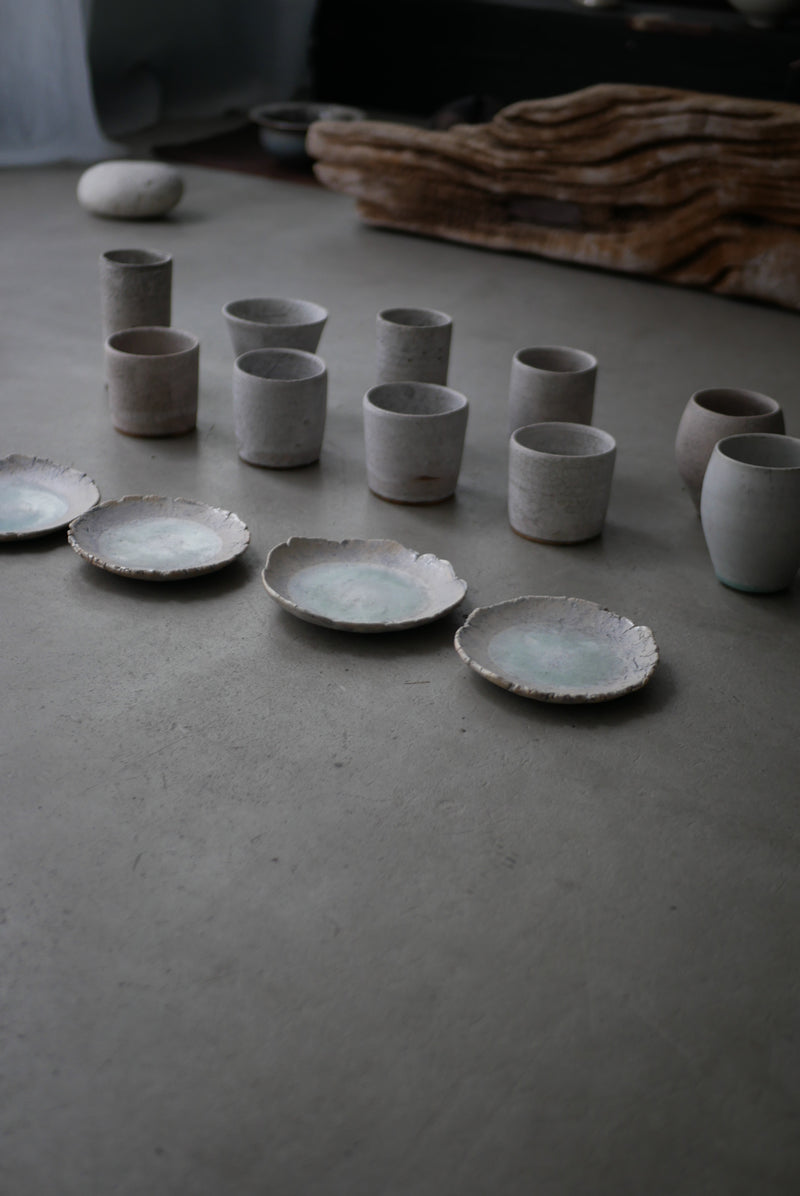 煙化粧　筒cup    /菊地　亨