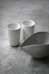 白釉　White Veil  cup / Akari Sato