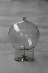 オーダー　Bottle People【 Plumpy 】glass object  gray　光井威善 / Takeyoshi Mistui
