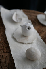 楮樹皮布18　細手　Naoko Seno  / 茶席　敷布　