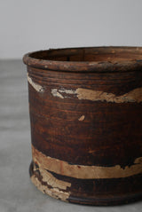 苧桶　おぼけ　木/  Japanese Antique