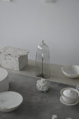 Bottle People No.238  glass object gray　光井威善 / Takeyoshi Mistui