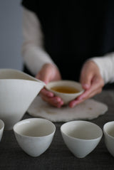 茶杯  ぐいのみ　【 Q 新釉薬 】/  Kanako Yoshida