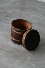 苧桶　おぼけ　木/  Japanese Antique