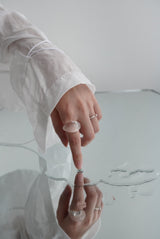 clear wrap _moment ring  / shisui