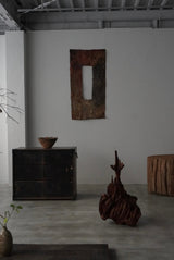 木根　オブジェ　/  Japanese Antique Primitive Wooden Object