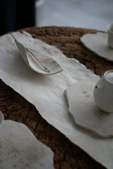 楮樹皮布18　細手　Naoko Seno  / 茶席　敷布　