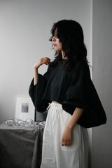 オーダー/ puffer short blous / cotton  /  urq