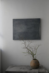 Moon Jar  満月壺　直径20 Testuya Hioki    Japanese  soil   Art 花器