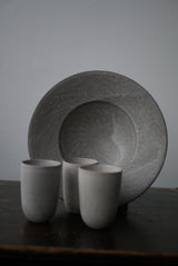 曲線の　片口　月肌　soil gray　 / Akari Sato