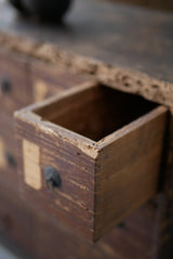 江戸時代　小さな薬箪笥　/  Japanese Antiques