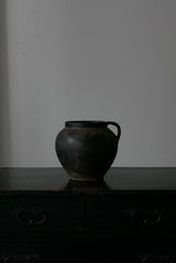 ウクライナ炭化壺  /  Japanese Antiques