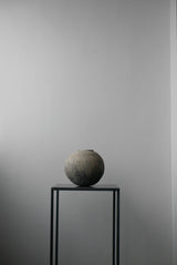 Moon Jar  満月壺　直径22/ Testuya Hioki    Japanese  soil   Art 花器