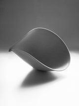 片口　横型 M　 Bone White 半磁器　/  Kanako Yoshida