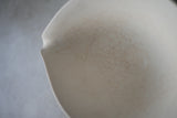 片口　横型 M　 Bone White 半磁器　/  Kanako Yoshida