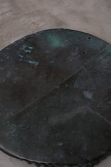 古物　銅　壁掛けオブジェ　円　/  Japanese Antiques