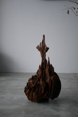 木根　オブジェ　/  Japanese Antique Primitive Wooden Object