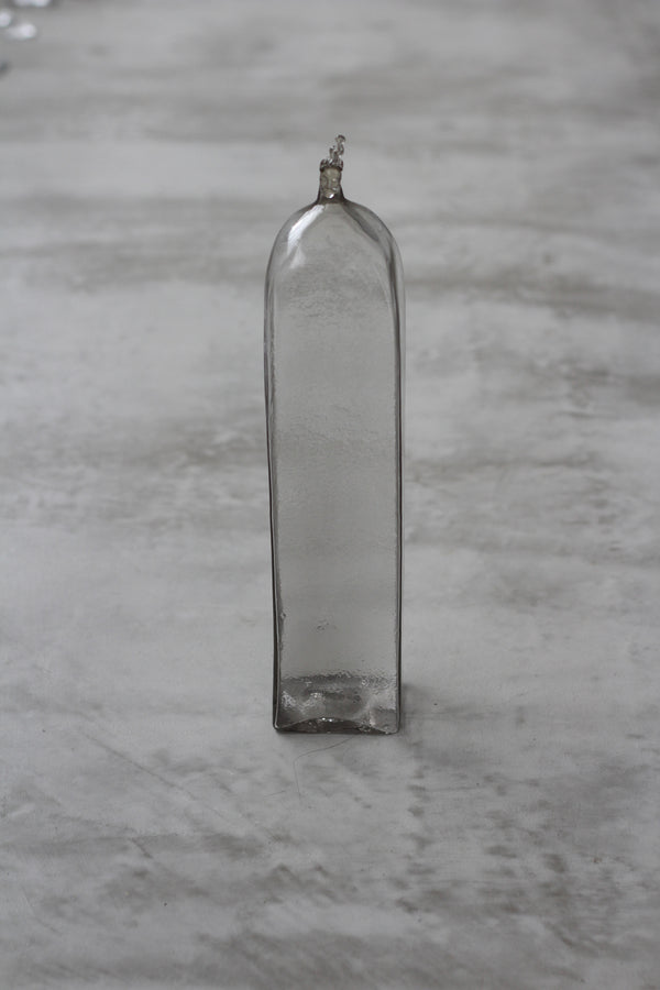 Bottle People 佇む人 glass object gray 光井威善 / Takeyoshi Mistui