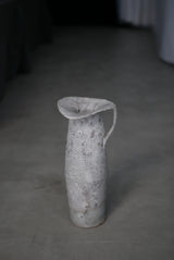 煙の白化粧　花器  /菊地　亨