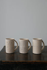 ドローイング　陶肌　MugCup  /Akari Sato