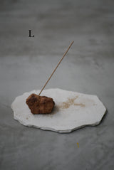 原土　香立て　/  Kanako Yoshida