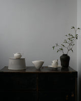 片口　タテ型 M  Bone  White 半磁器　/  Kanako Yoshida