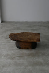 くり抜き　無垢　Teaテーブル　大型配送　/  Asian  Antique Teatable coffee table